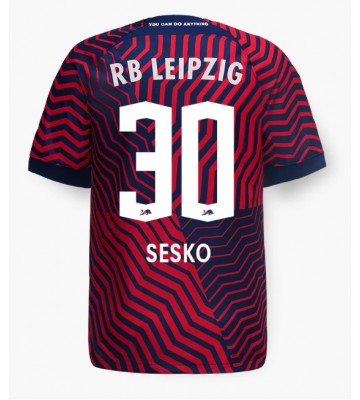 RB Leipzig Benjamin Sesko #30 Udebanetrøje 2023-24 Kort ærmer